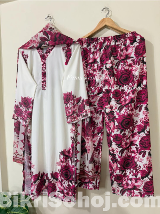 Digital Print Three Piece Set
